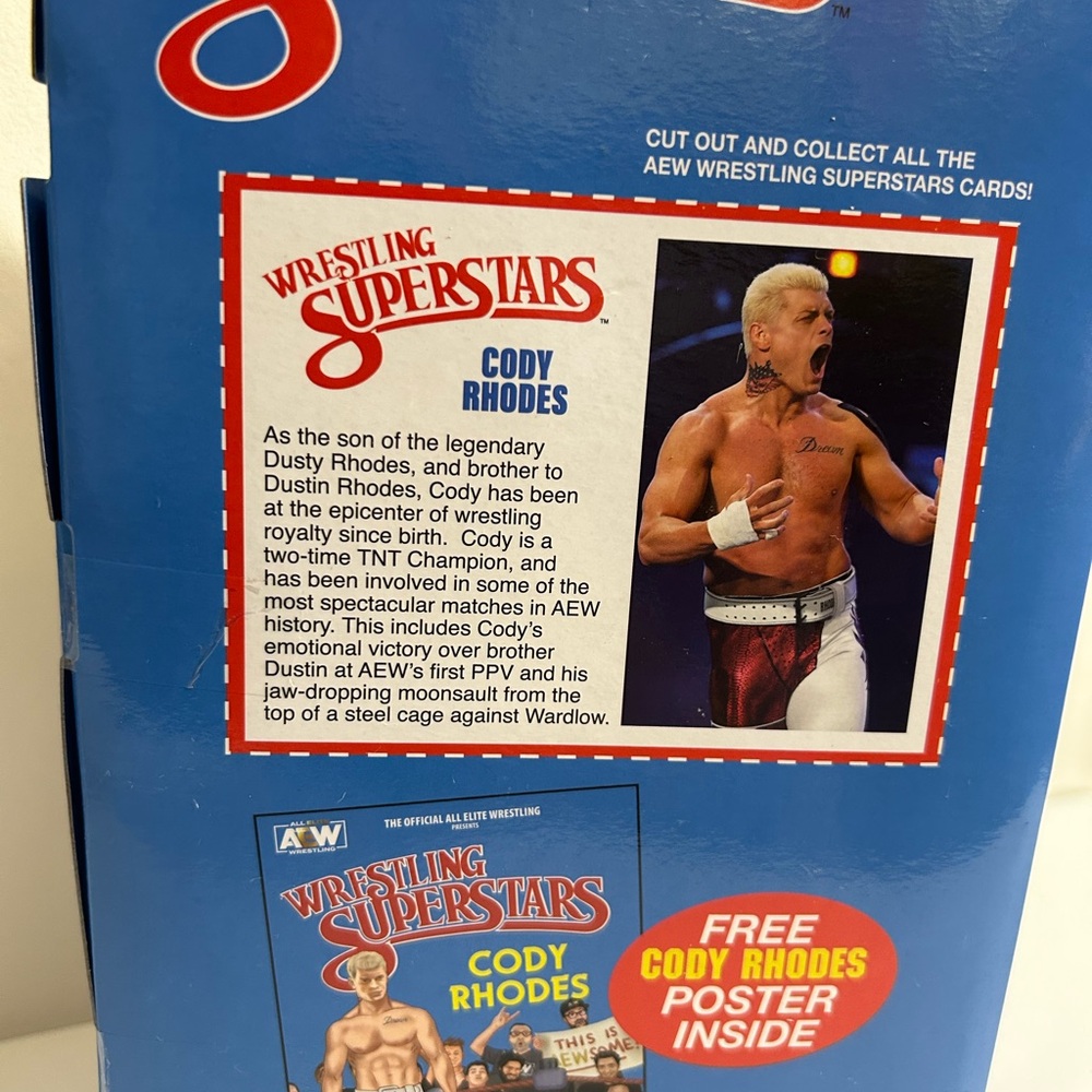 Cody Rhodes Blue Boxers